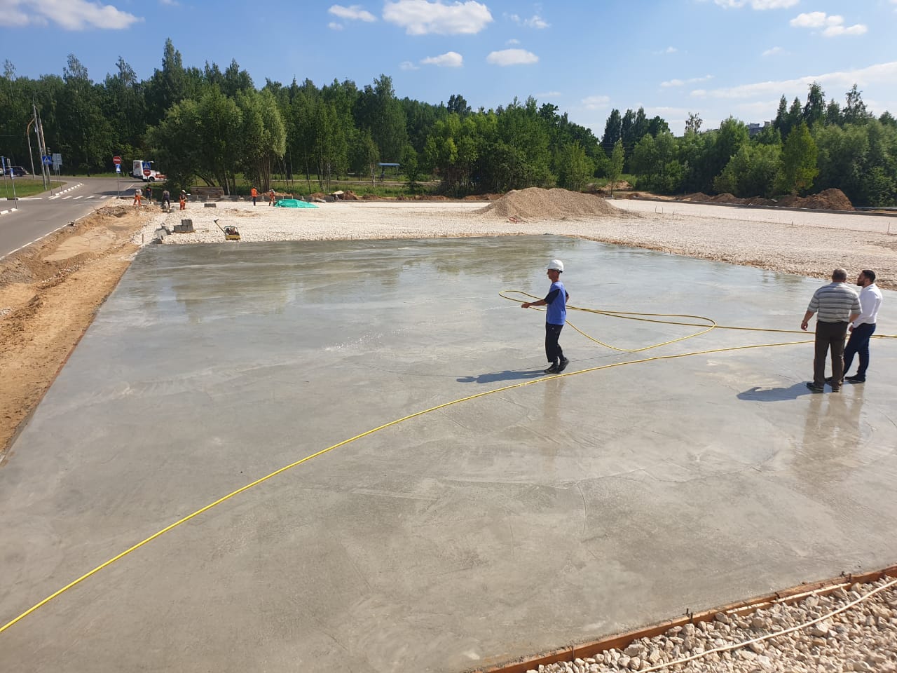 подготовка бетонного основания